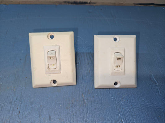Light switch white