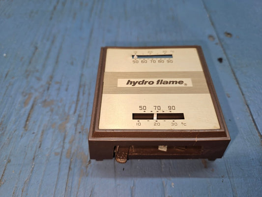 Hydro flame thermostat