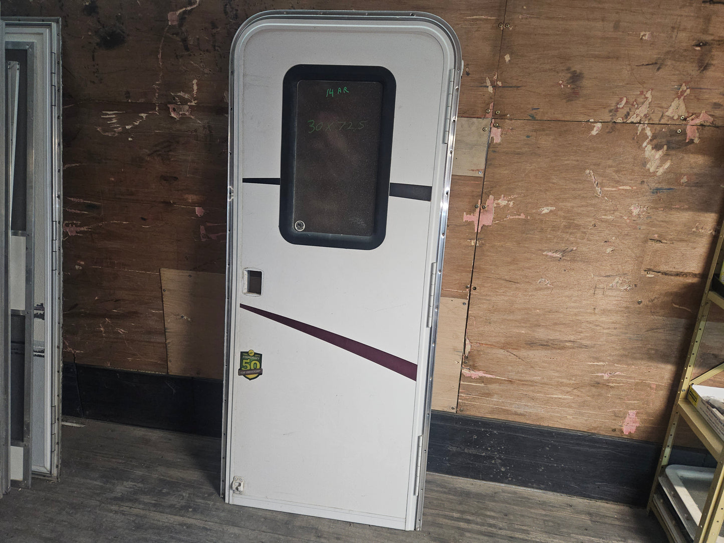 30x72.5 RH  radius entry door