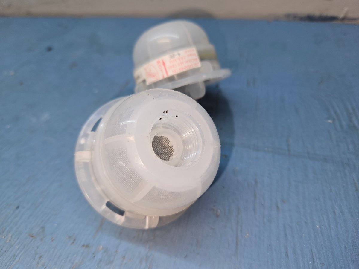 Water pump strainer