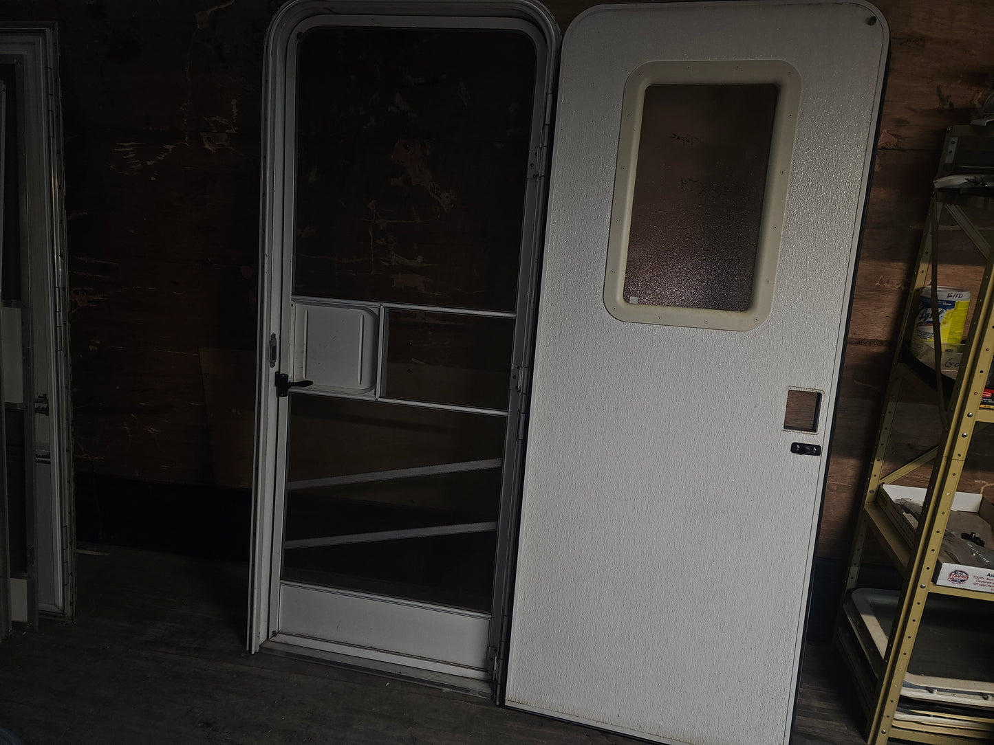 30x74  RH radius entry door