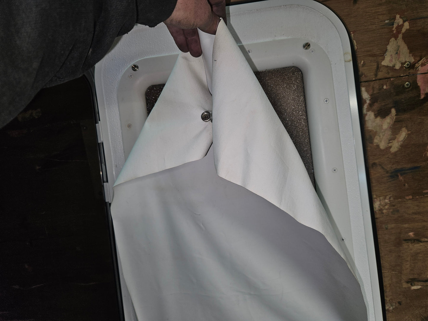 20x68.5 RH radius entry door