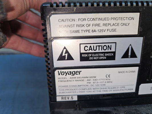 Voyager stereo AWM930
