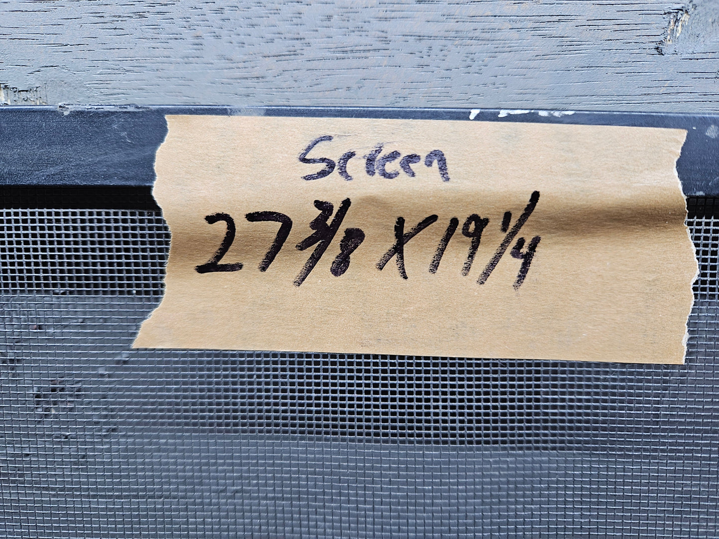 Window screen